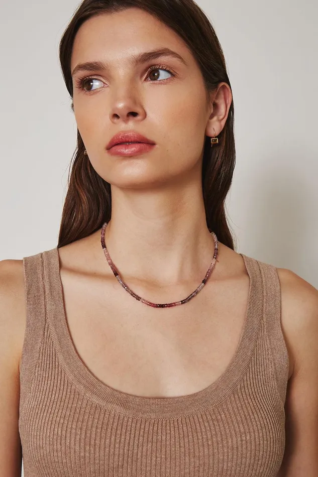 14k Pink Spinel Petra Necklace Women Chan Luu 14k Fine