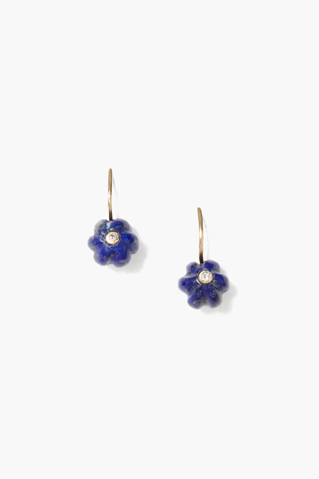 14k Pumpkin Earrings Mini Lapis Women Chan Luu 14k Fine