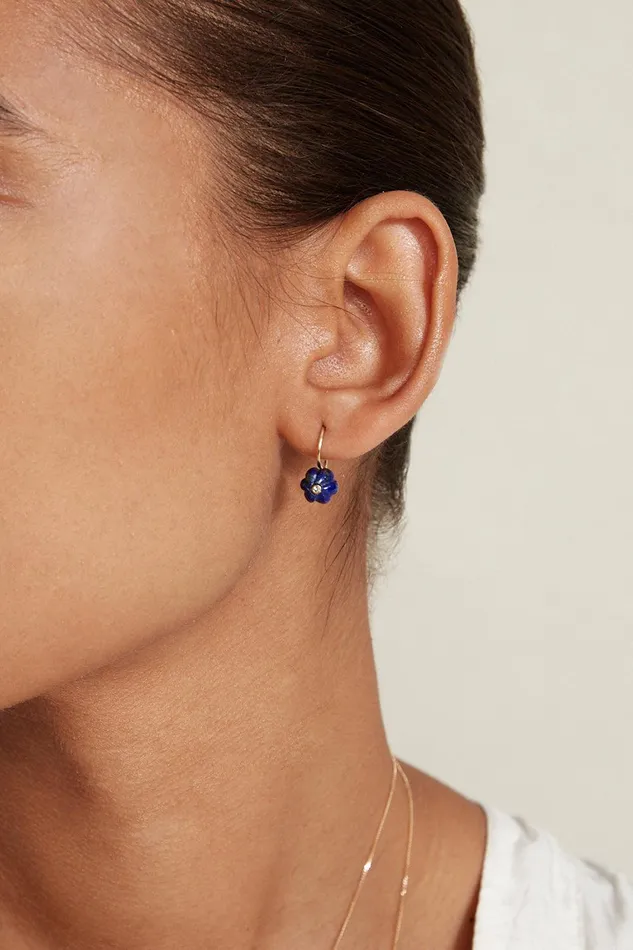 14k Pumpkin Earrings Mini Lapis Women Chan Luu 14k Fine