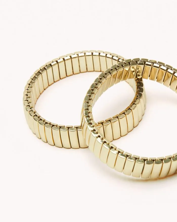 Accessories Billini Jewellery FANDA BRACELET 2 PACK GOLD