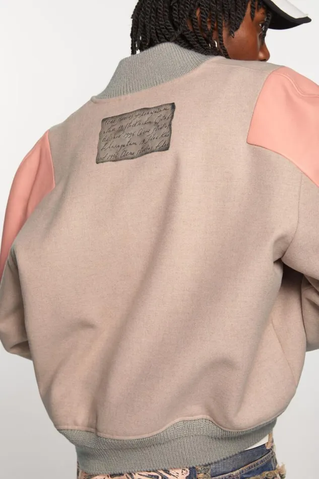 Acne Studios Bomber Jacket Pastel Pink Men Outerwear Acne Studios Bomber Jacket Pastel Pink Men Outerwear