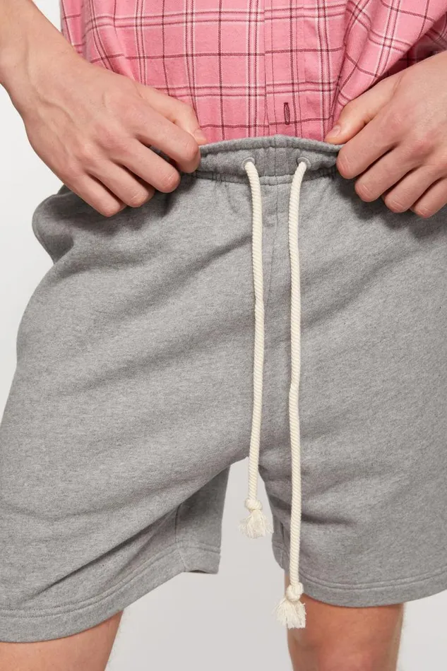 Acne Studios Fleece Shorts Light Grey Melange Men Shorts Acne Studios Fleece Shorts Light Grey Melange Men Shorts
