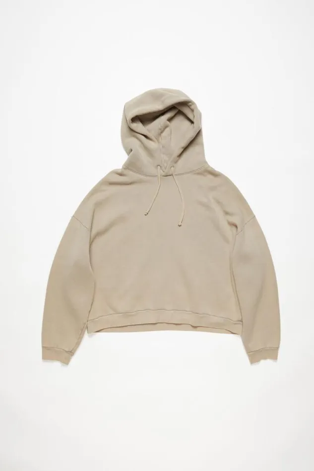 Acne Studios Hooded Sweater Concrete Grey Men Sweatshirts Acne Studios Hooded Sweater Concrete Grey Men Sweatshirts
