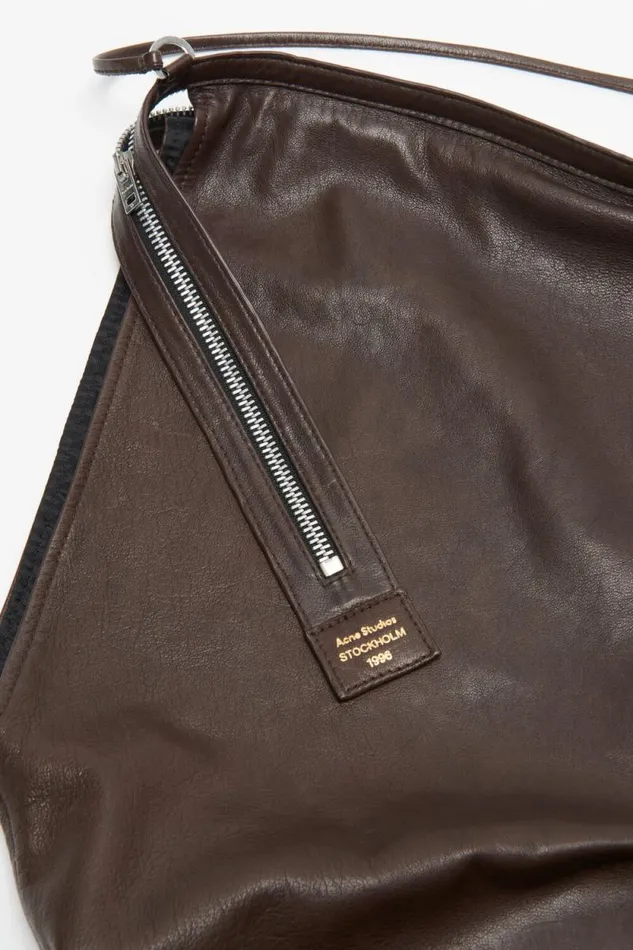 Acne Studios Leather Bodysuit Dark Brown Women Dresses Acne Studios Leather Bodysuit Dark Brown Women Dresses