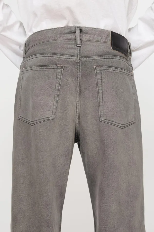 Acne Studios Loose Fit Jeans 8211 2021M Anthracite Grey Men Jeans Acne Studios Loose Fit Jeans 8211 2021M Anthracite Grey Men Jeans