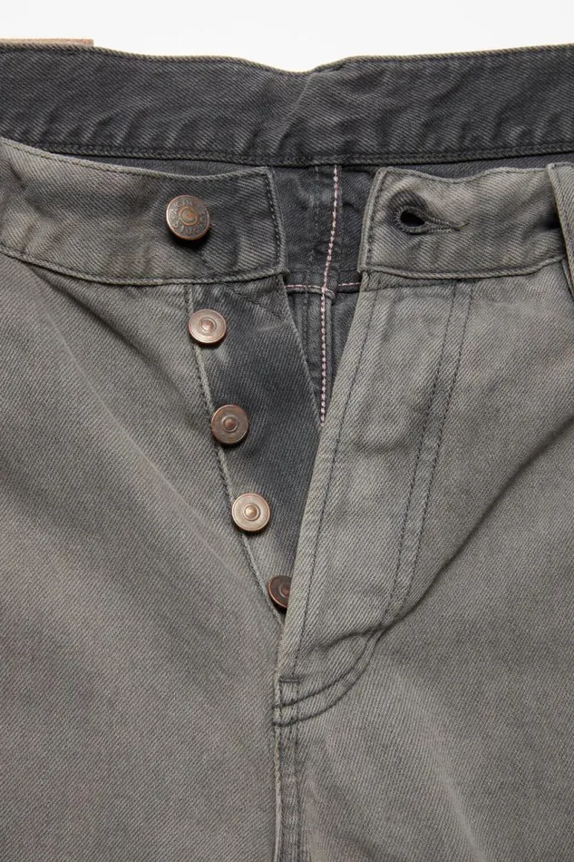Acne Studios Loose Fit Jeans 8211 2021M Anthracite Grey Men Jeans Acne Studios Loose Fit Jeans 8211 2021M Anthracite Grey Men Jeans