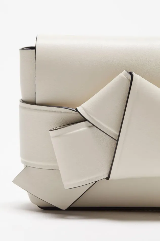 Acne Studios Musubi Mini Crossbody Bag Whiteblack Women Bags Acne Studios Musubi Mini Crossbody Bag Whiteblack Women Bags