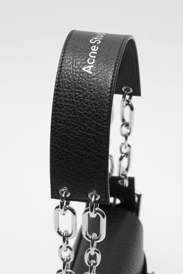 Acne Studios Musubi Shoulder Bag Black Men Bags Acne Studios Musubi Shoulder Bag Black Men Bags