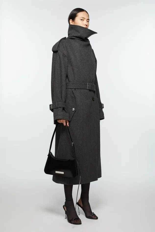 Acne Studios Platt Mini Shoulder Bag Black Women Bags Acne Studios Platt Mini Shoulder Bag Black Women Bags