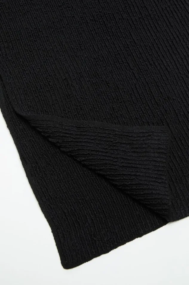 Acne Studios Rib Skirt Black Women Skirts Acne Studios Rib Skirt Black Women Skirts