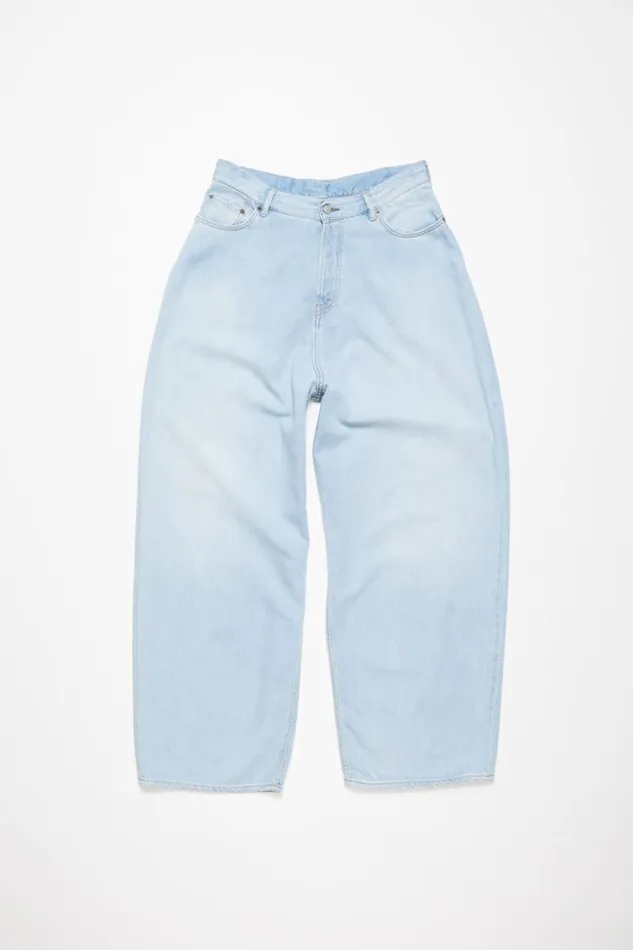 Acne Studios Super Baggy Fit Jeans 8211 2023F Mid Blue Women Jeans Acne Studios Super Baggy Fit Jeans 8211 2023F Mid Blue Women Jeans