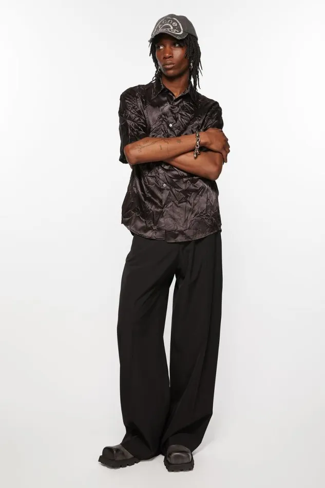Acne Studios Tailored Trousers Black Men Trousers Acne Studios Tailored Trousers Black Men Trousers