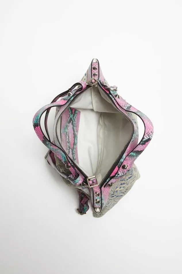 Acne Studios Tote Bag Light Bluepink Men Bags Acne Studios Tote Bag Light Bluepink Men Bags