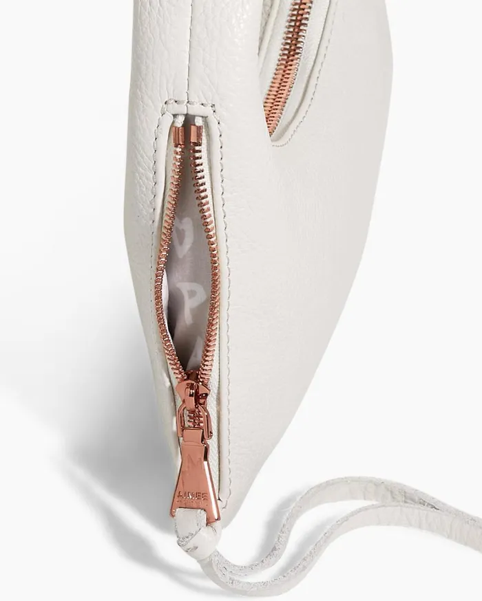 Aimee Kestenberg Clutches Women Heart On My Sleeve Handheld Heart Vanilla Ice With Chocolate Rose Gold