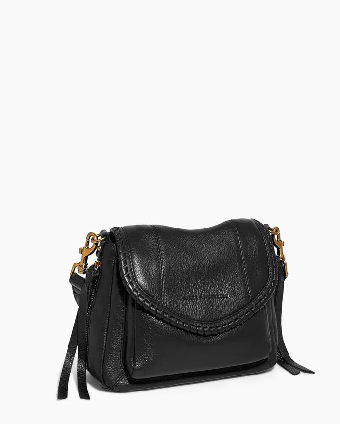 Aimee Kestenberg Crossbody Bags Women All For Love Mini Crossbody Black With 14k Yellow Gold