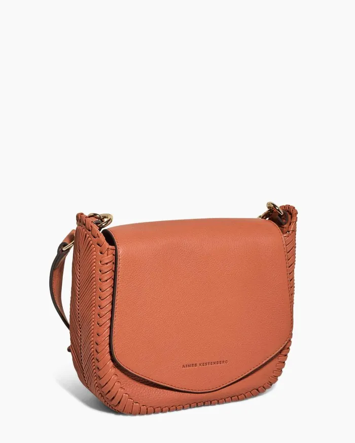 Aimee Kestenberg Crossbody Bags Women All For Love Saddle Crossbody Apricot