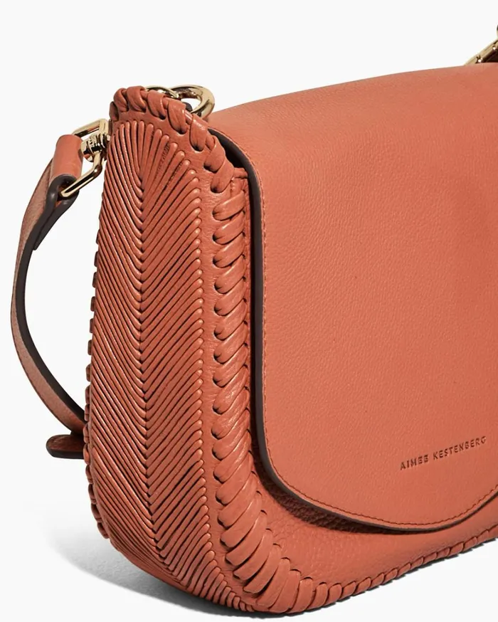 Aimee Kestenberg Crossbody Bags Women All For Love Saddle Crossbody Apricot