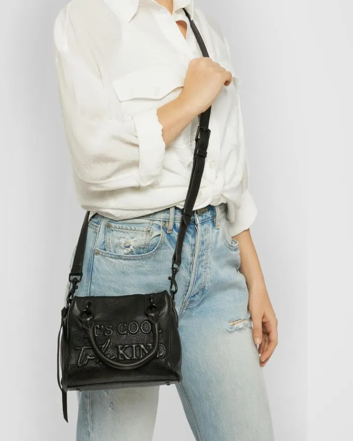 Aimee Kestenberg Crossbody Bags Women Fairest Of Them All Mini Satchel Crossbody Black