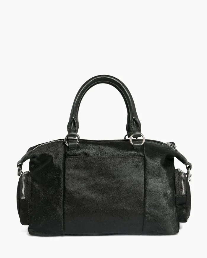 Aimee Kestenberg Satchels Women Away We Go Satchel Black Haircalf