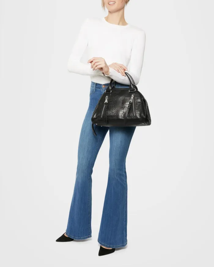 Aimee Kestenberg Shoulder Bags Women Day Dream Satchel Black Croco