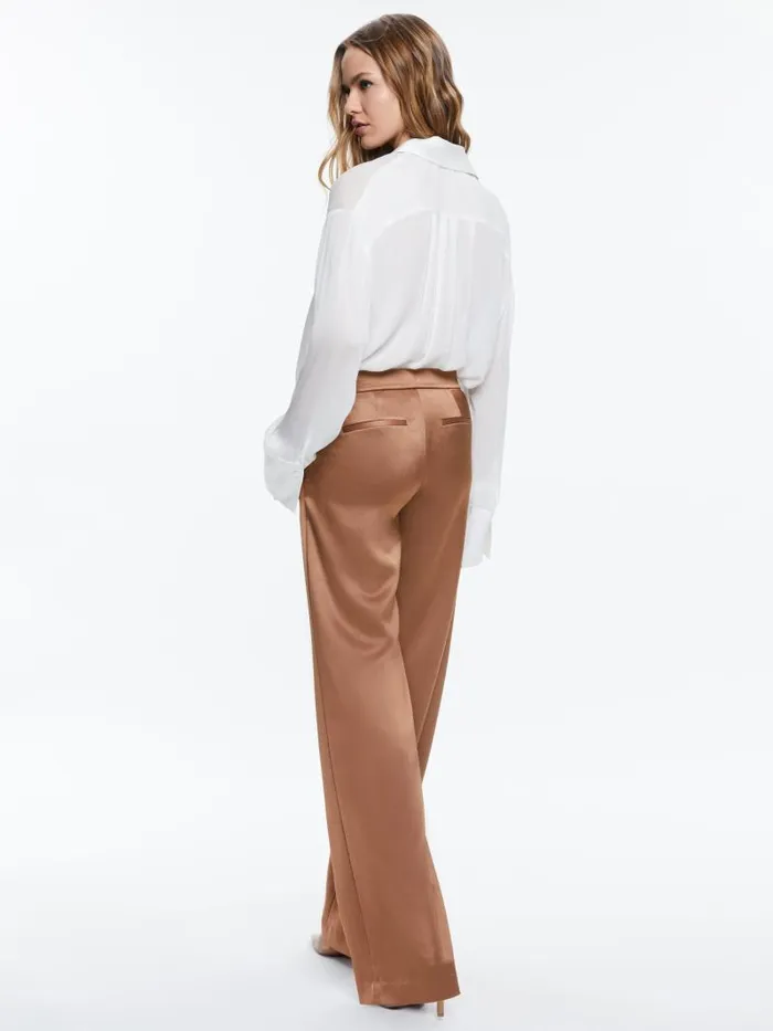 Alice Olivia Camel Women Matching Sets