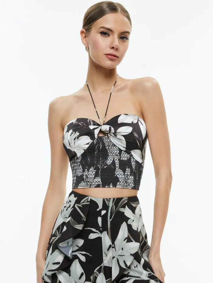 Alice Olivia Stargazer Black Lg Women Matching Sets