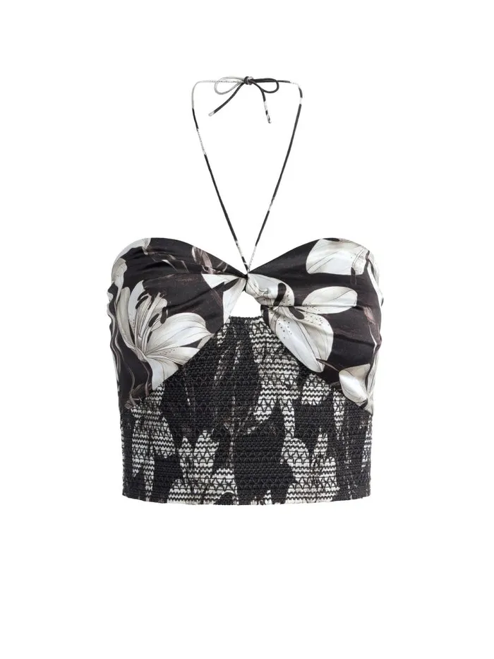 Alice Olivia Stargazer Black Lg Women Matching Sets