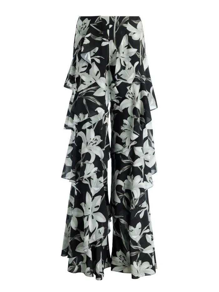 Alice Olivia Stargazer Black Lg Women Matching Sets