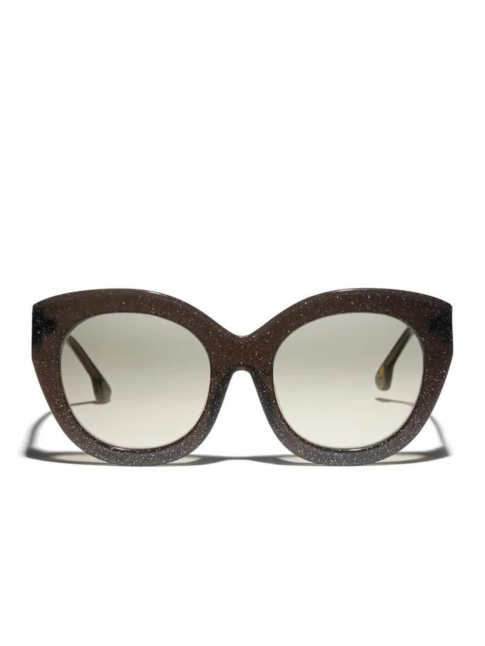 Alice Olivia WALKER SUNGLASSES Blackglitter Women Accessories