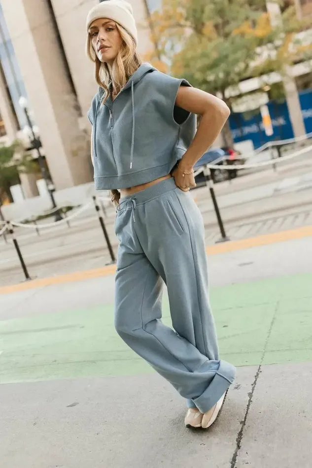 Amy Sweatpants In Blue Blue Women Bohme Sets