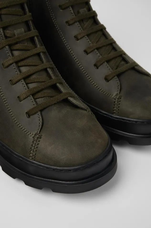 Ankle Boots Men Camper Brutus Dark Green Ankle Boot