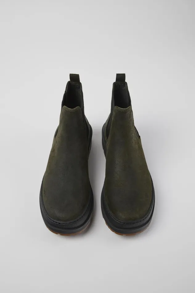 Ankle Boots Men Camper Brutus Trek MICHELIN Greengray Nubuck Ankle Boots Ankle Boots Men Camper Brutus Trek MICHELIN Greengray Nubuck Ankle Boots