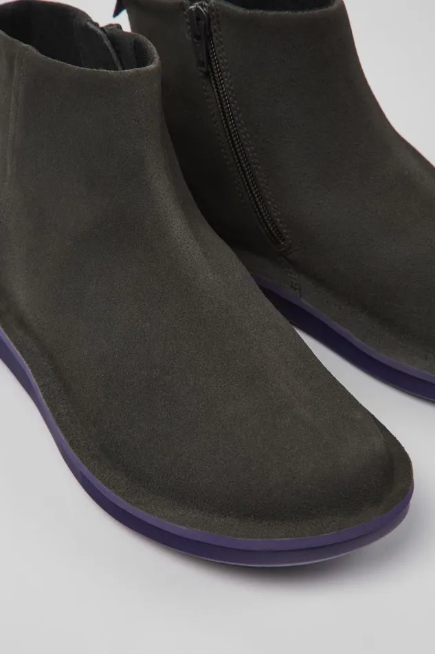 Ankle Boots Women Camper Ergo Gray Ankle Boots