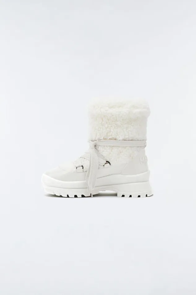 Ankle Boots Women Mackage CONQUER Shearling Ankle Boot For Women Creamcream Ankle Boots Women Mackage CONQUER Shearling Ankle Boot For Women Creamcream