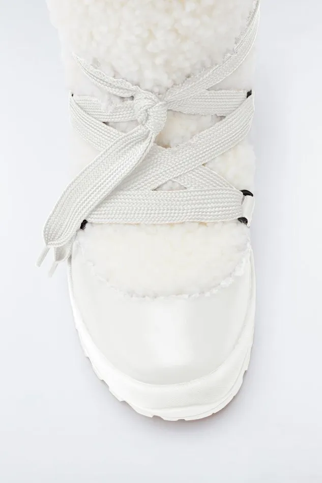 Ankle Boots Women Mackage CONQUER Shearling Ankle Boot For Women Creamcream Ankle Boots Women Mackage CONQUER Shearling Ankle Boot For Women Creamcream