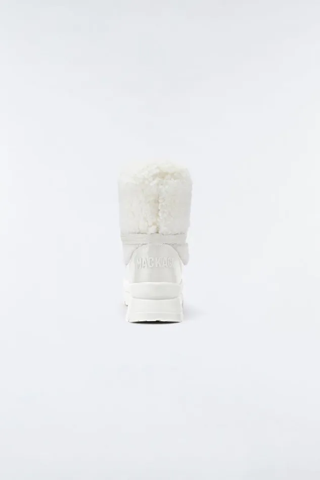 Ankle Boots Women Mackage CONQUER Shearling Ankle Boot For Women Creamcream Ankle Boots Women Mackage CONQUER Shearling Ankle Boot For Women Creamcream
