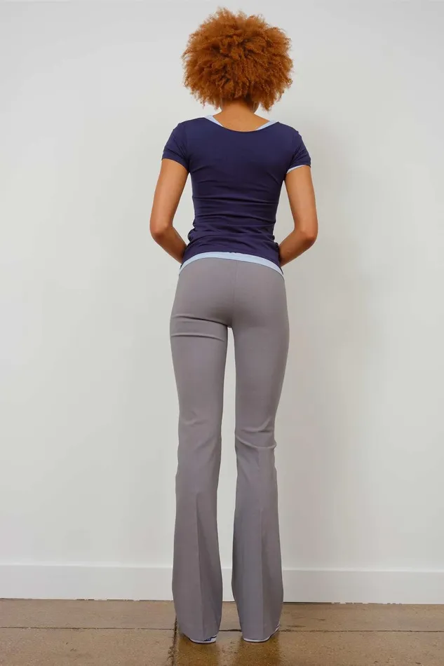 Avenue Montaigne BELLINI Signature Light Grey Women Pants Avenue Montaigne BELLINI Signature Light Grey Women Pants