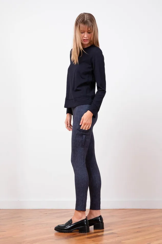Avenue Montaigne CARGO Freedom Denim Women Pants Avenue Montaigne CARGO Freedom Denim Women Pants