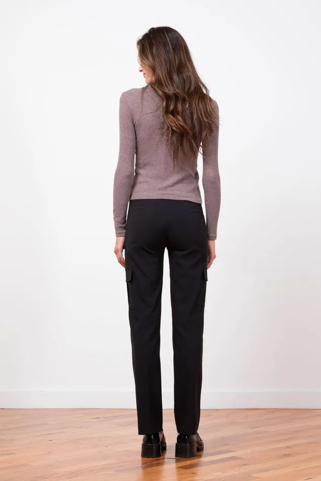 Avenue Montaigne KOOL Signature Black Women Pants Avenue Montaigne KOOL Signature Black Women Pants