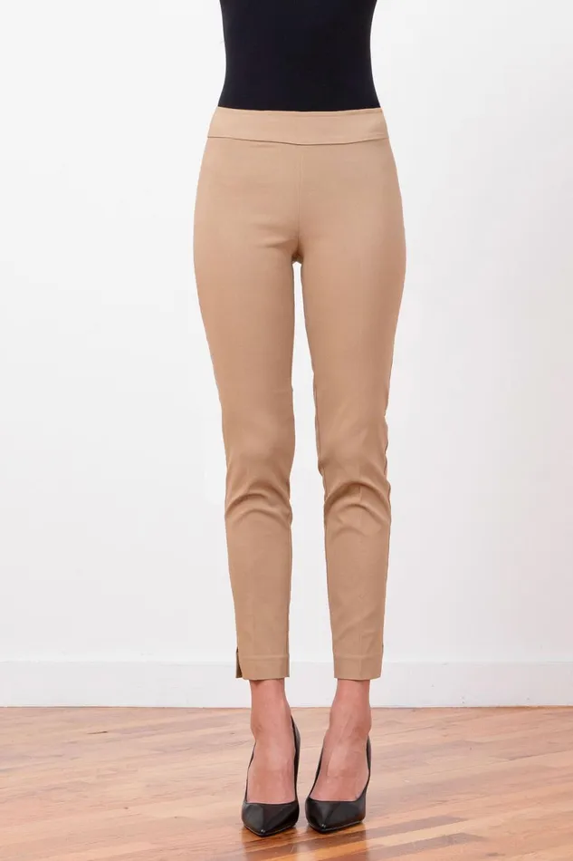 Avenue Montaigne PARS Signature Camel Women Pants Avenue Montaigne PARS Signature Camel Women Pants
