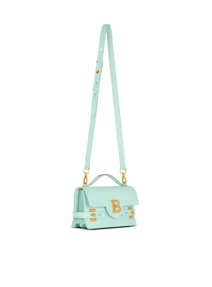 BBuzz Shoulder 24 Calfskin Bag Blue Women Balmain Handbags
