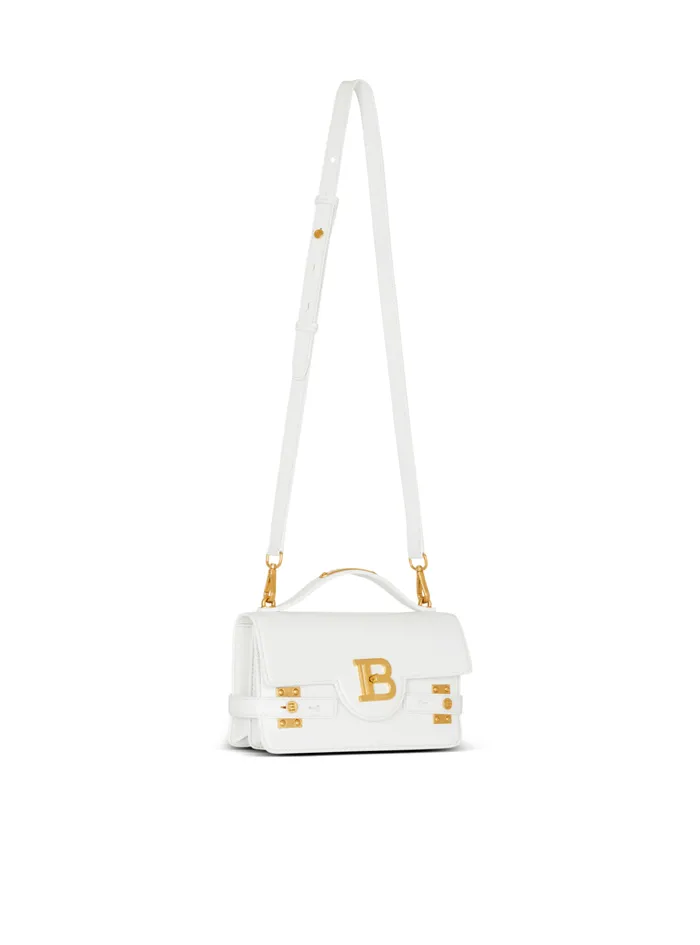 BBuzz Shoulder 24 Calfskin Bag White Women Balmain Handbags