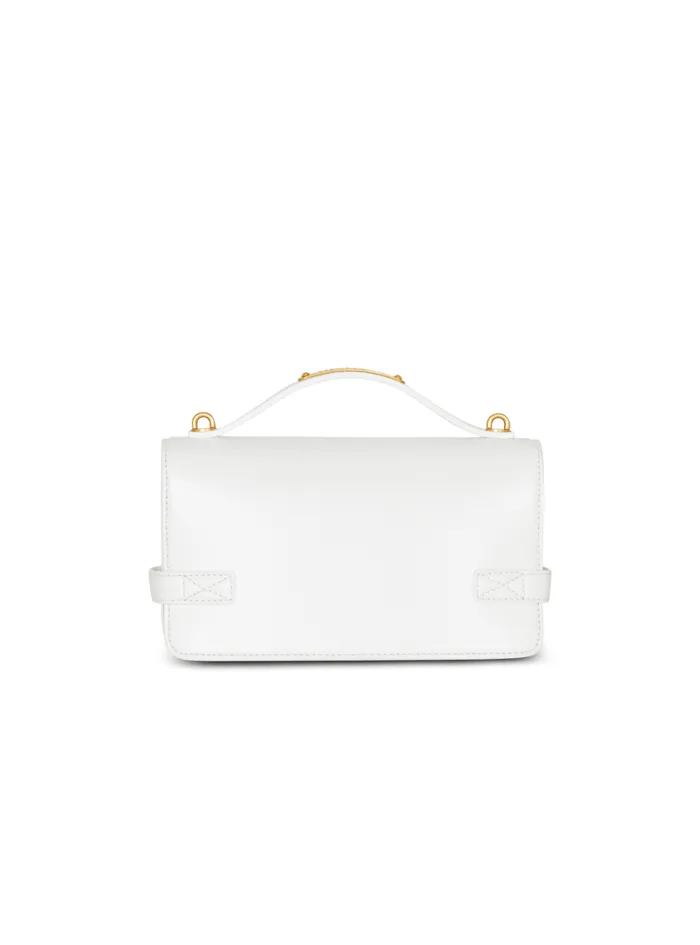 BBuzz Shoulder 24 Calfskin Bag White Women Balmain Handbags