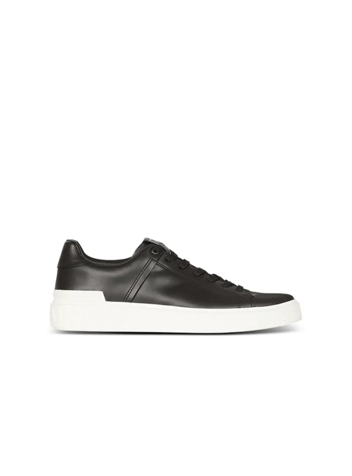 BCourt Trainers In Calfskin Multicolor Men Balmain Sneakers