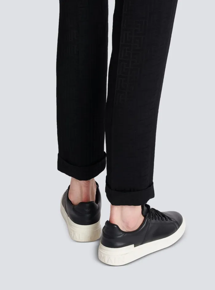 BCourt Trainers In Calfskin Multicolor Men Balmain Sneakers
