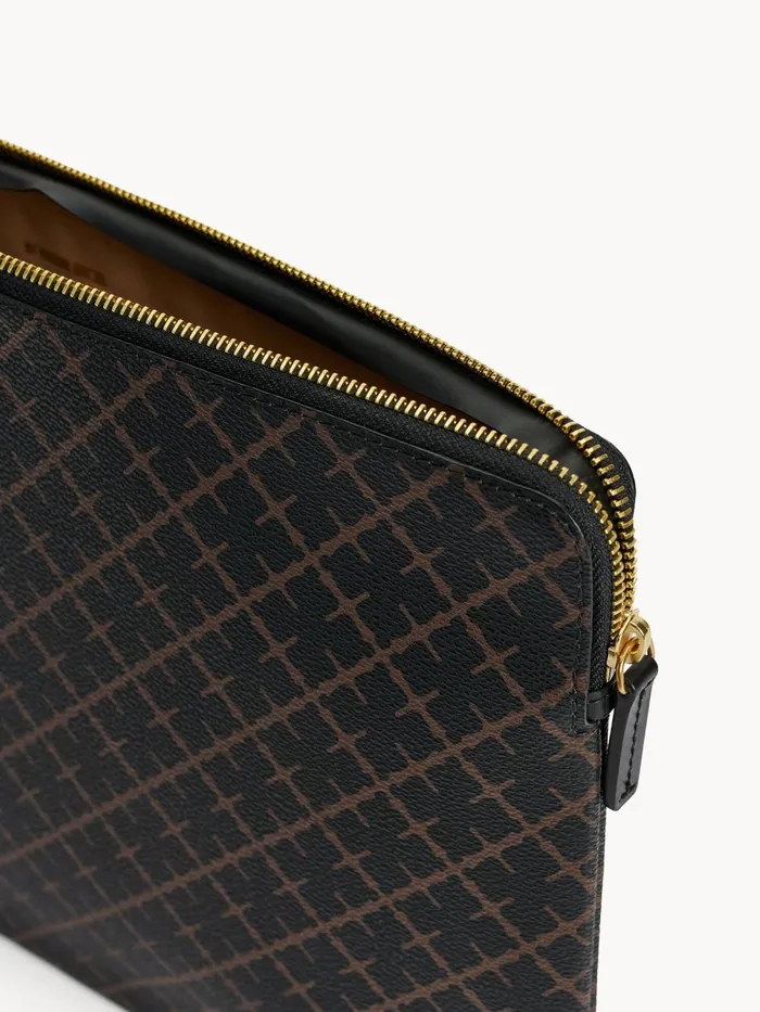 Bags Women By Malene Birger Ivy Laptop Case Dark Chokolate Bags Women By Malene Birger Ivy Laptop Case Dark Chokolate