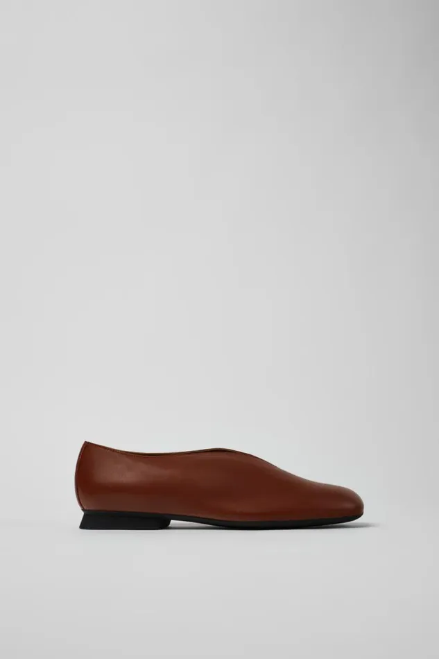 Ballerinas Women Camper Path Red Leather Shoes Ballerinas Women Camper Path Red Leather Shoes