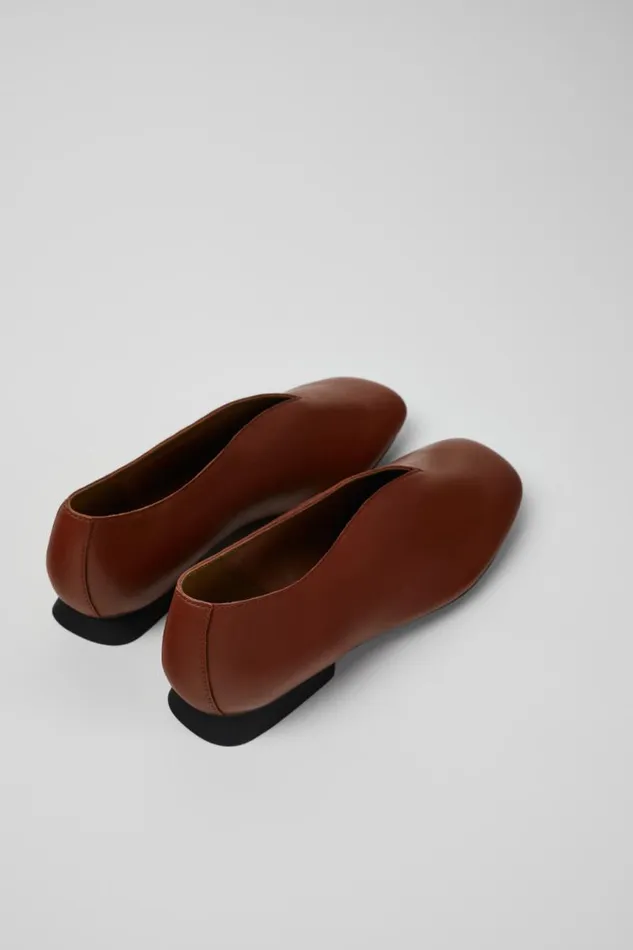 Ballerinas Women Camper Path Red Leather Shoes Ballerinas Women Camper Path Red Leather Shoes