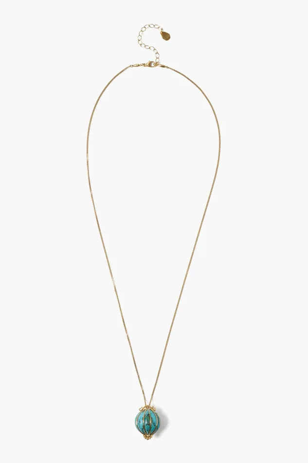 Balloon Pendant Necklace Turquoise Women Chan Luu Necklaces