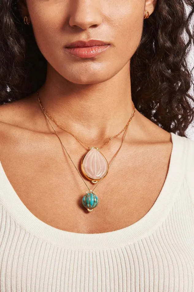 Balloon Pendant Necklace Turquoise Women Chan Luu Necklaces